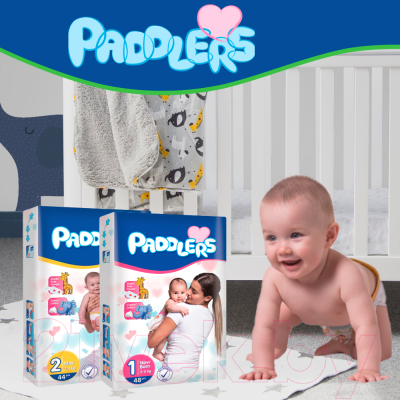 Подгузники детские Paddlers Newborn (48шт)
