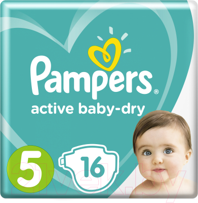 Подгузники детские Pampers Active Baby-Dry 5 Junior (16шт)