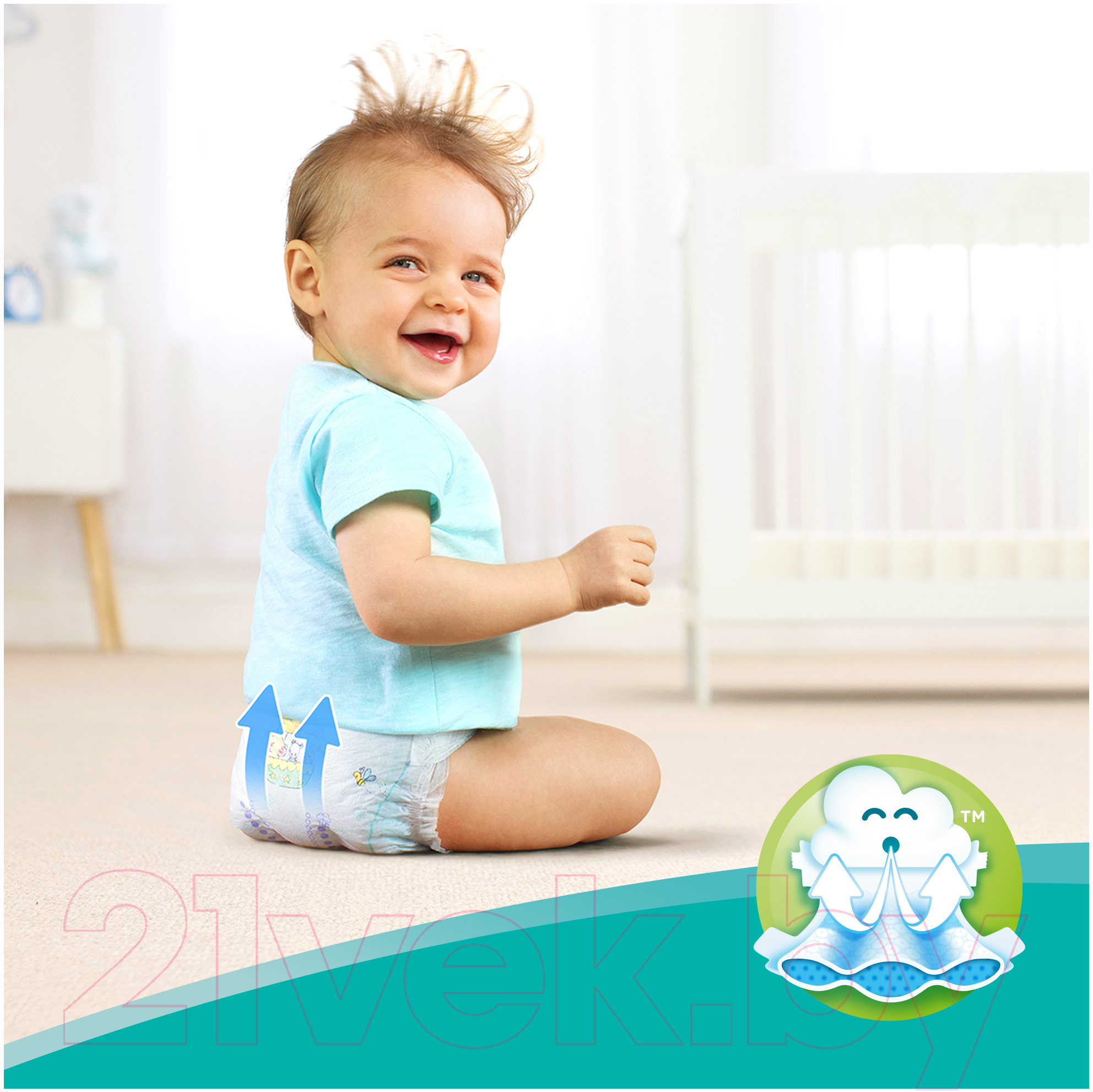 Подгузники детские Pampers New Baby-Dry 1 Newborn (94шт)