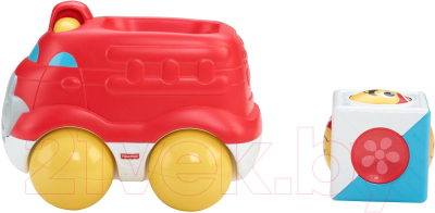 Развивающая игрушка Fisher-Price Машинка с волшебным кубиком / CDV89/CDF26