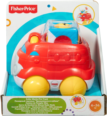 Развивающая игрушка Fisher-Price Машинка с волшебным кубиком / CDV89/CDF26