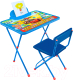 Комплект мебели с детским столом Ника Д1П/Т Disney 1. Тачки - 