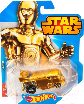 Автомобиль игрушечный Hot Wheels Star Wars. C-3PO / CGW35/CGW45