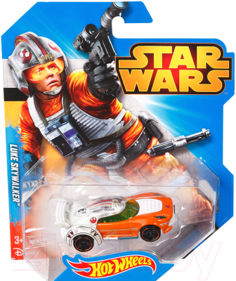 Автомобиль игрушечный Hot Wheels Star Wars. Люк Скайуокер / CGW35/CGW38