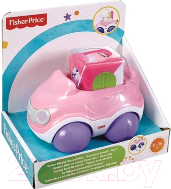 Развивающая игрушка Fisher-Price Машинка с волшебным кубиком / CDV89/CGD00