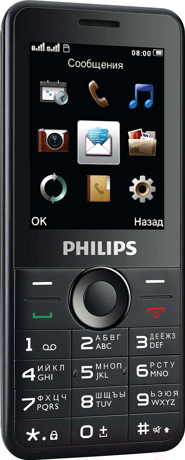 Philips Xenium E168 черный Мобильный телефон 2 SIM-карты купить в Минске,  Гомеле, Витебске, Могилеве, Бресте, Гродно