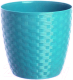 Кашпо BigPlast Stars Ratan 39026 (бирюзовый) - 