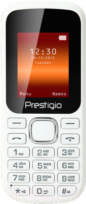 Мобильный телефон Prestigio Wize B1 1180 Duo / PFP1180DUOWHITE (белый)