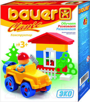 Конструктор Bauer Эко классик 379 (28эл, в коробке)