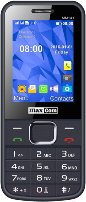 Мобильный телефон MaxCom Classic MM141 (серый)