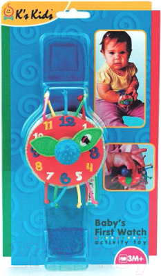 Развивающая игрушка K's Kids Мои первые часы / KA10464