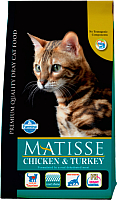 Сухой корм для кошек Farmina Matisse Chicken & Turkey (1.5кг) - 