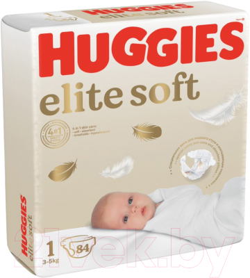 Подгузники детские Huggies Elite Soft 1 Mega (84шт)
