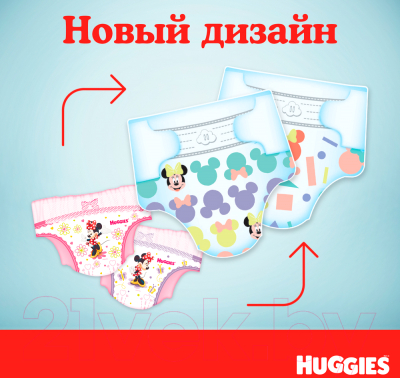 Подгузники детские Huggies Ultra Comfort Giga 3 Girl (94шт)