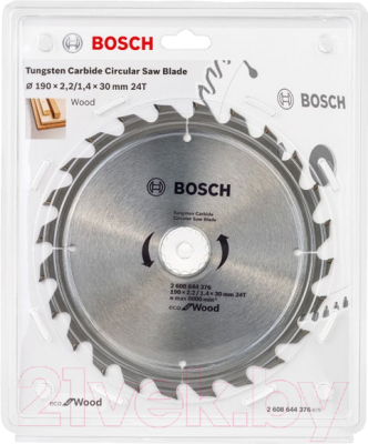 Пильный диск Bosch 2.608.644.376