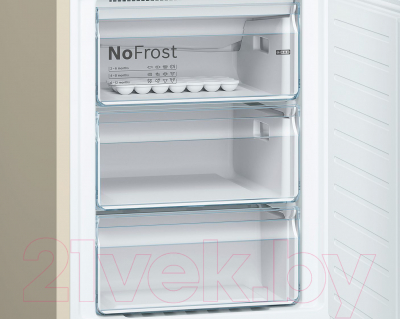Холодильник с морозильником Bosch KGN39VK21R