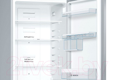 Холодильник с морозильником Bosch KGN39VL17R