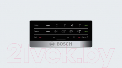 Холодильник с морозильником Bosch KGN39VW2AR