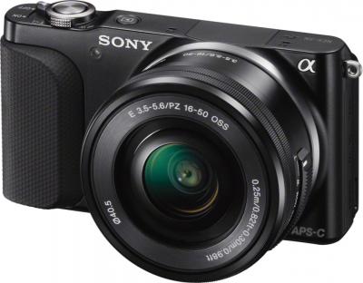 Беззеркальный фотоаппарат Sony NEX-3NL (Black) - общий вид