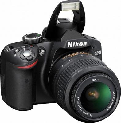 Зеркальный фотоаппарат Nikon D3200 (Kit 18-55mm VR + 55-300mm VR) - общий вид
