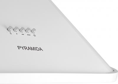 Вытяжка купольная Pyramida N 60 (белый) - панель управления