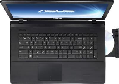 Ноутбук Asus X75VC-TY056D - вид сверху 