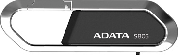 Usb flash накопитель A-data Sport S805 32GB (AS805-32G-RGY) (Gray) - общий вид