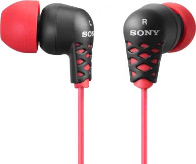 Наушники Sony MDR-EX37BR (Red) - общий вид