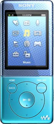 MP3-плеер Sony NWZ-E473L (Blue) - общий вид