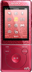 MP3-плеер Sony NWZ-E473R (Red) - общий вид