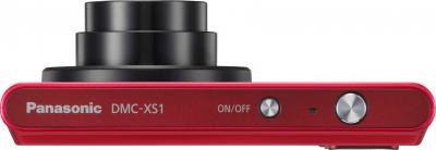 Компактный фотоаппарат Panasonic DMC-XS1EE-R (Red) - вид сверху