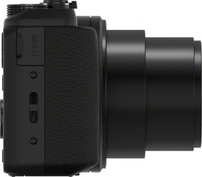 Компактный фотоаппарат Sony Cyber-shot DSC-HX50 (черный) - вид сбоку