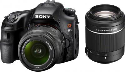 Зеркальный фотоаппарат Sony Alpha SLT-A65Y - общий вид