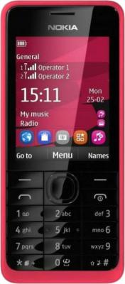 Мобильный телефон Nokia 301 Dual (Fuchsia) - общий вид