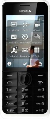 Мобильный телефон Nokia 301 (White) - общий вид