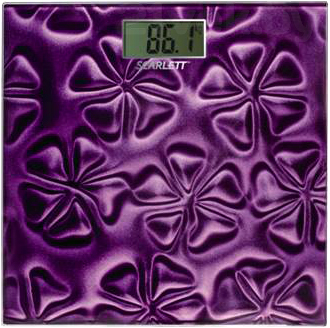 Напольные весы электронные Scarlett SC-218 (Purple) - общий вид