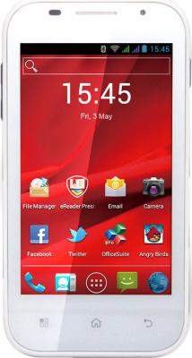 Смартфон Prestigio MultiPhone 4044 DUO (PAP4044DUO White) - общий вид