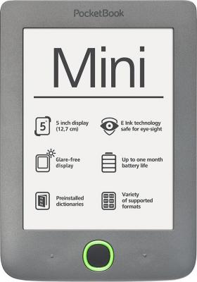 Электронная книга PocketBook Mini 515 (серый) - общий вид 