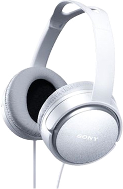 Наушники Sony MDR-XD150W (белый) - общий вид