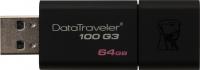 

Usb flash накопитель Kingston, DataTraveler 100 G3 64GB (DT100G3/64GB)