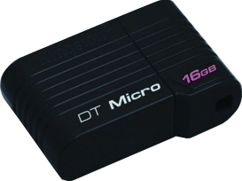 Usb flash накопитель Kingston DataTraveler Micro 16 Gb (DTMCK/16GB) - общий вид