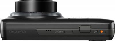 Компактный фотоаппарат Olympus VH-520 (черный) - вид сверху