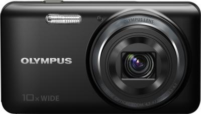 Компактный фотоаппарат Olympus VH-520 (черный) - вид спереди