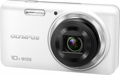 Компактный фотоаппарат Olympus VH-520 (белый) - общий вид