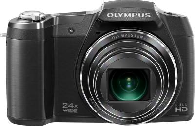 Компактный фотоаппарат Olympus SZ-16 (Black) - вид спереди