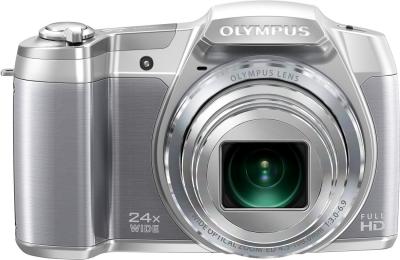 Компактный фотоаппарат Olympus SZ-16 (Silver) - вид спереди