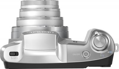 Компактный фотоаппарат Olympus SZ-16 (Silver) - вид сверху