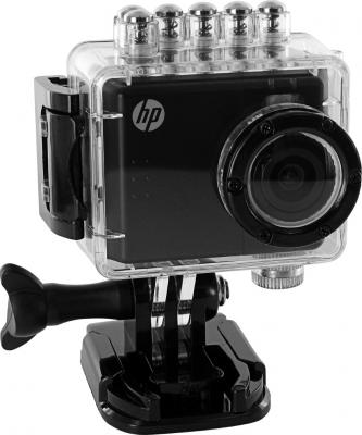 Экшн-камера HP AC-150 Action Camera - общий вид  в водонепроницаемом чехле