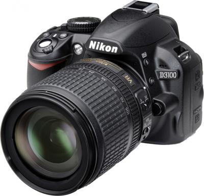 Зеркальный фотоаппарат Nikon D3100 Kit (18-105mm VR) - общий вид