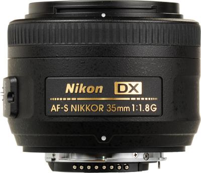 Зеркальный фотоаппарат Nikon D3100 Double Kit (18-55mm VR + 35mm f/1.8G) - 35mmf/1.8G